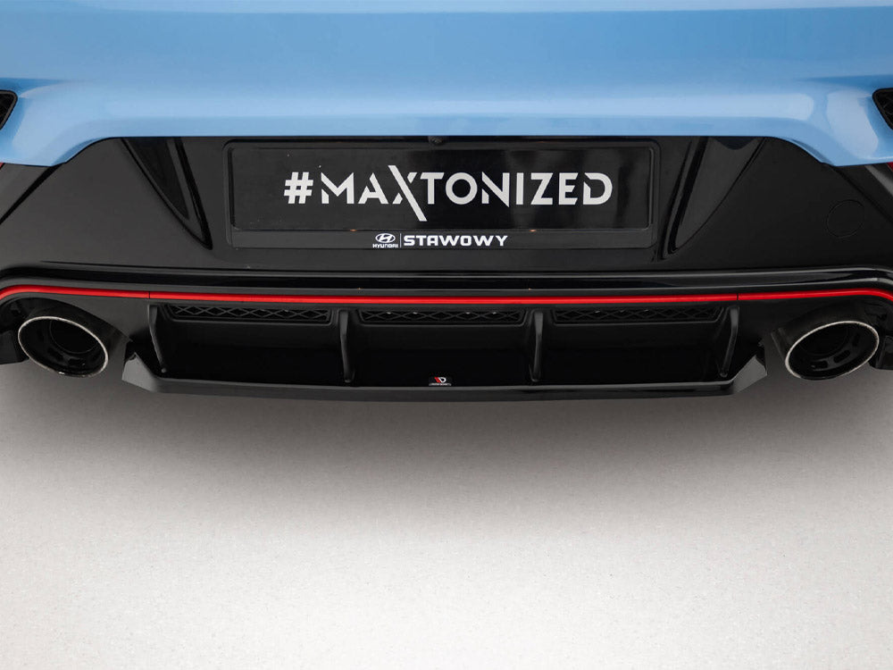Maxton Design - Central Rear Splitter Hyundai Veloster N Mk2