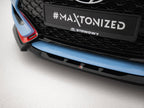 Maxton Design - Front Splitter V.2 Hyundai Veloster N Mk2