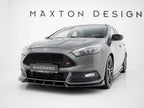 Maxton Design - Front Splitter V.6 Ford Focus ST Mk3 Facelift