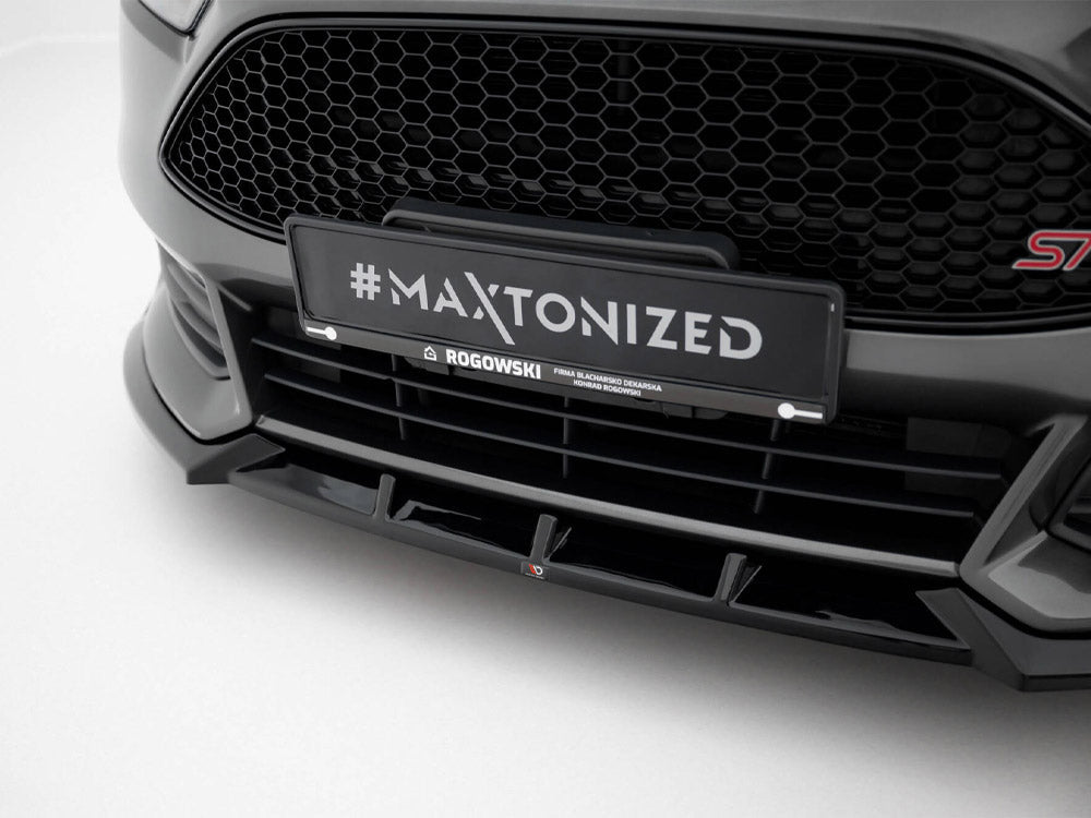 Maxton Design - Front Splitter V.6 Ford Focus ST Mk3 Facelift