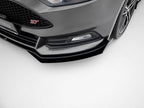 Maxton Design - Street PRO Front Splitter + Flaps Ford Focus ST Mk3 Facelift