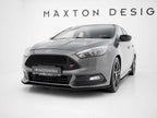 Maxton Design - Street PRO Front Splitter Ford Focus ST Mk3 Facelift