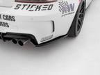 Maxton Design - Rear Side Splitters BMW 1 M Coupe E82