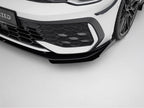 Maxton Design - Street PRO Front Splitter + Flaps Volkswagen Golf GTI / GTE / R-Line Mk8 Facelift