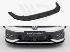 Maxton Design - Street PRO Front Splitter Volkswagen Golf GTI / GTE / R-Line Mk8 Facelift