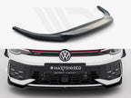Maxton Design - Front Splitter V.3 Volkswagen Golf GTI / GTE / R-Line Mk8 Facelift