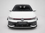 Maxton Design - Front Splitter V.3 + Flaps Volkswagen Golf GTI / GTE / R-Line Mk8 Facelift