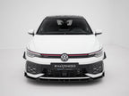 Maxton Design - Front Splitter V.2 + Flaps Volkswagen Golf GTI / GTE / R-Line Mk8 Facelift