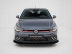 Maxton Design -  Street PRO Front Splitter + Flaps Volkswagen Polo GTI Mk6 Facelift