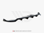 Maxton Design - Rear Splitter (Vertical Bars) Skoda Kamiq Monte Carlo Mk1 Facelift
