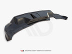 Maxton Design - Rear Splitter (Vertical Bars) Skoda Kamiq Monte Carlo Mk1 Facelift