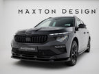 Maxton Design - Front Splitter V.2 Skoda Kamiq Monte Carlo Mk1 Facelift