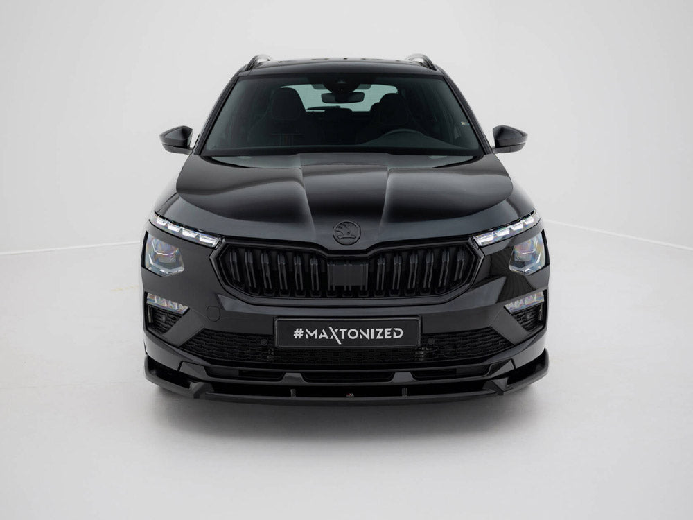 Maxton Design - Front Splitter V.2 Skoda Kamiq Monte Carlo Mk1 Facelift