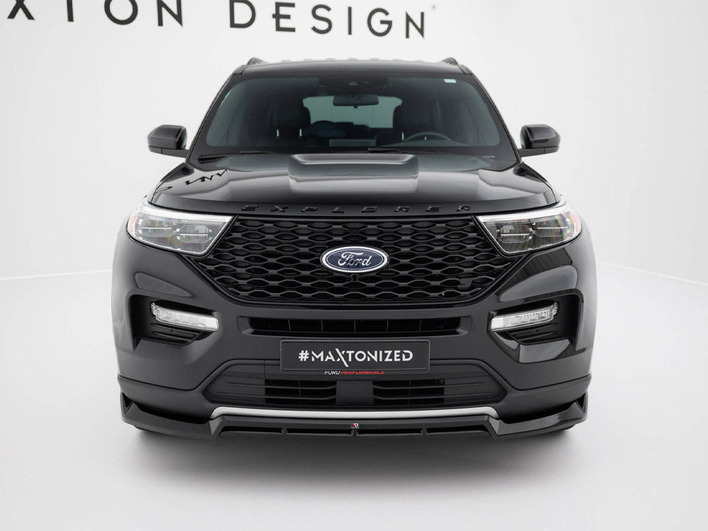 Maxton Design - Front Splitter Ford Explorer XLT Mk6