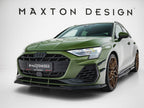 Maxton Design -   Front Splitter V.1 Audi S3 Sportback / A3 S-Line Sportback 8Y Facelift
