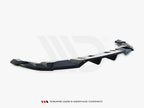 Maxton Design - Rear Splitter (Vertical Bars) V.2 Tesla Model 3 Performance Mk1 Facelift