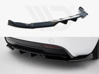 Maxton Design - Rear Splitter (Vertical Bars) V.1 Tesla Model 3 Performance Mk1 Facelift