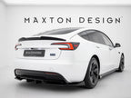 Maxton Design - Rear Splitter (Vertical Bars) V.1 Tesla Model 3 Performance Mk1 Facelift