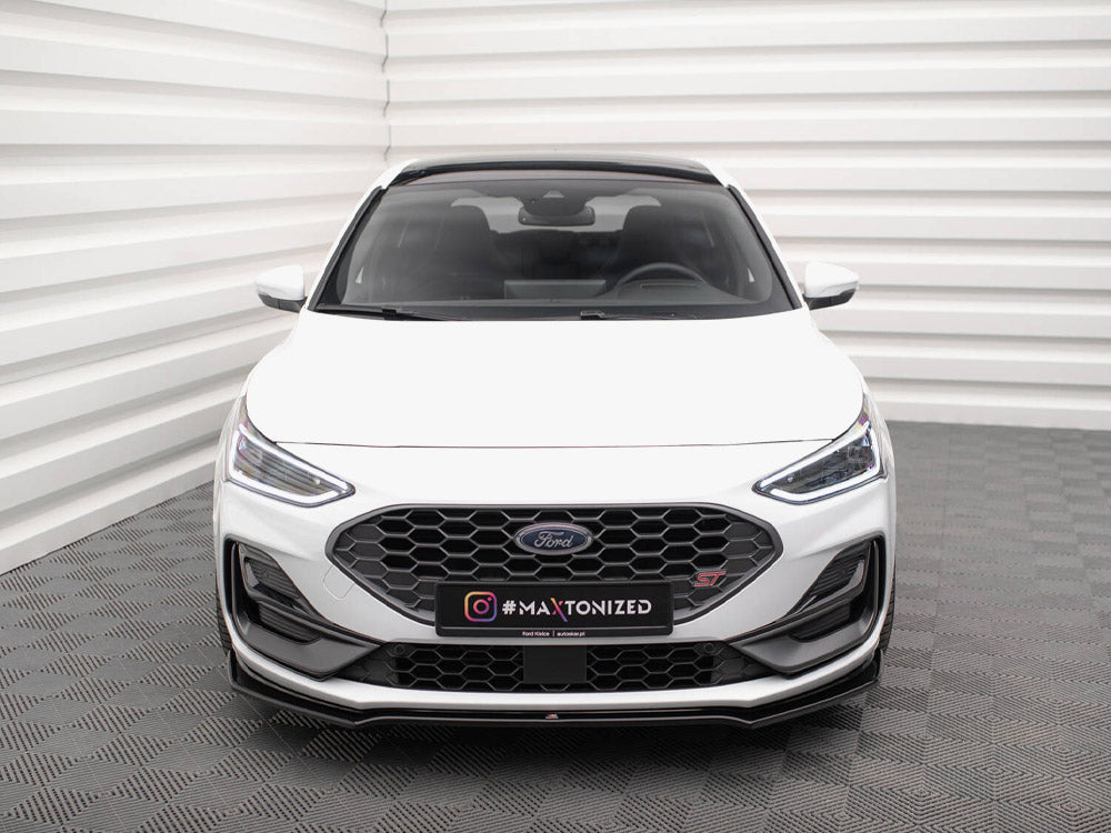 Maxton Design - Front Splitter V.1 Ford Focus ST / ST-Line Mk4 Facelift
