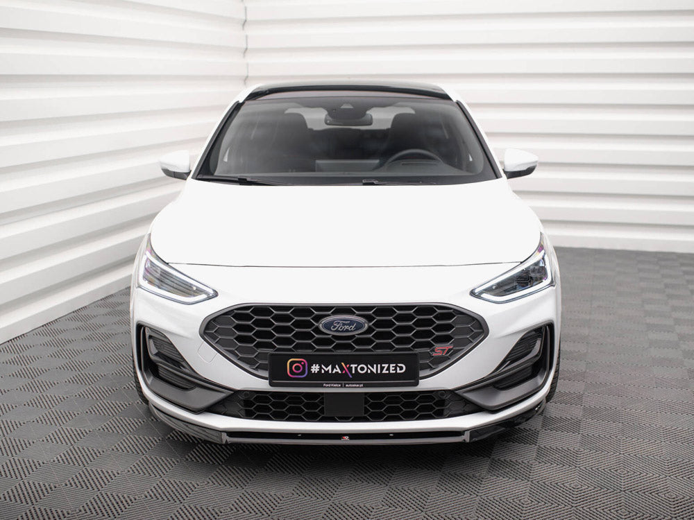 Maxton Design - Front Splitter V.2 Ford Focus ST / ST-Line Mk4 Facelift