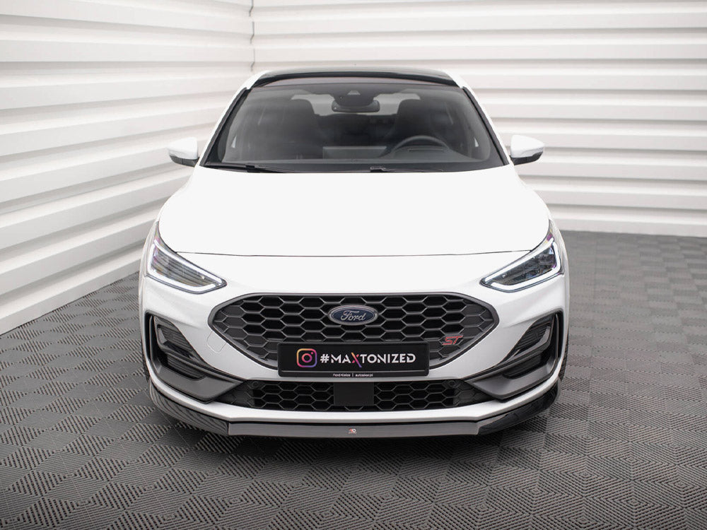 Maxton Design - FRONT SPLITTER V.8 FORD FOCUS ST / ST-LINE MK4