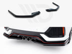 Maxton Design - Rear Splitter Honda Civic Sport Mk10