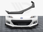 Maxton Design - Street PRO Front Splitter V.1 + Flaps Subaru BRZ Mk1