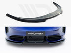 Maxton Design - Front Splitter Porsche Taycan Turbo S Mk1