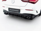 Maxton Design - Rear Splitter (Vertical Bars) Mercedes-AMG CLA 35 / 45 Coupe / Shooting Brake C118 Facelift / X118 Facelift