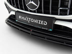 Maxton Design - Front Splitter Mercedes-AMG CLA 35 Coupe / Shooting Brake C118 Facelift / X118 Facelift