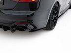 Maxton Design - Street Pro Rear Side Splitters Audi RS5 Coupe / Sportback F5
