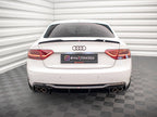 Maxton Design -Rear Valance Audi A5 8T Facelift (Version with dual exhausts on both sides)