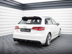 Maxton Design - Rear Valance Audi A3 S-Line Sportback 8V (Version with single exhaust tips on one side)