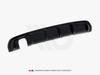 Maxton Design - Rear Valance Audi A3 S-Line Sportback 8V (Version with single exhaust tips on one side)