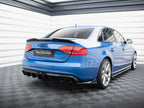 Maxton Design - Rear Valance Audi A4 S-Line Sedan B8 (Version with single exhaust tips on both sides)