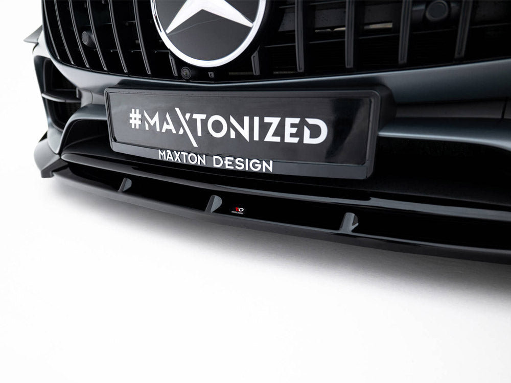 Maxton Design - Front Splitter Mercedes-AMG GT C C190 Facelift