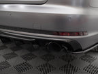 Maxton Design - Rear Valance Audi A4 S-Line B9 (Version with single exhaust tips on both sides)
