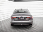 Maxton Design - Rear Valance Audi A4 S-Line B9 (Version with single exhaust tips on one side)