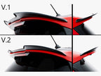 Maxton Design - SPOILER CAP V2 FORD FIESTA MK8/8.5 ST/ST LINE (2017-2024)