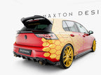 Maxton Design - Rear Side Splitters V.1 + Flaps Volkswagen Golf GTI Clubsport Mk8 Facelift