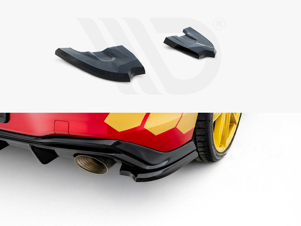 Maxton Design - Rear Side Splitters V.6 Volkswagen Golf GTI Clubsport Mk8 Facelift