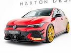 Maxton Design - Front Splitter V.3 Volkswagen Golf GTI Clubsport Mk8 Facelift