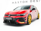 Maxton Design - Front Splitter V.2 Volkswagen Golf GTI Clubsport Mk8 Facelift