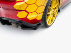 Maxton Design - Street PRO Rear Side Splitters + Flaps Volkswagen Golf GTI Clubsport Mk8 Facelift