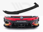 Maxton Design - Street PRO Front Splitter + Flaps Volkswagen Golf GTI Clubsport Mk8 Facelift