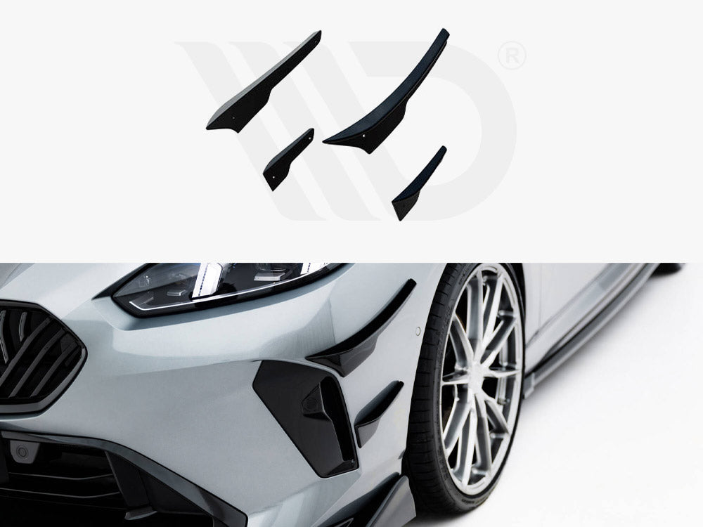 Maxton Design - Front Bumper Wings (Canards) BMW M135i F70