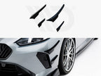 Maxton Design - Front Bumper Wings (Canards) BMW 1 M-Pack F70