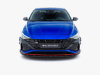 Maxton Design - Front Splitter V.2 Hyundai Elantra N Mk7