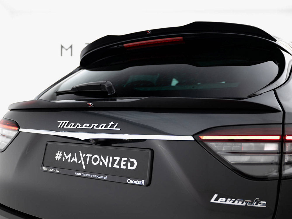 Maxton Design - Lower Spoiler CAP Maserati Levante GT Mk1 Facelift