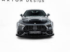 Maxton Design - Street PRO Front Splitter + Flaps Mercedes-AMG CLE 53 C236